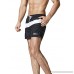 Neleus Men's Lightweight Swim Trunks Beach Shorts 710 Black 4 Inseam B07C1B1PMF